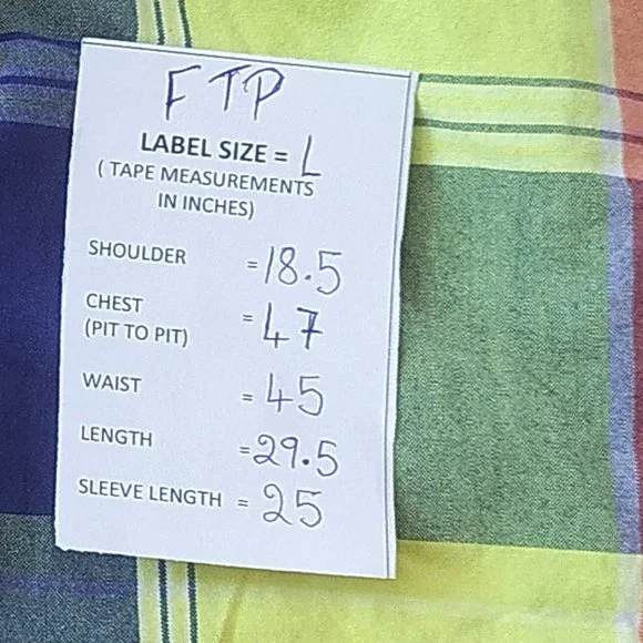 POLO RALPH LAUREN MENS CHECK SHIRT - Picture 6 of 6